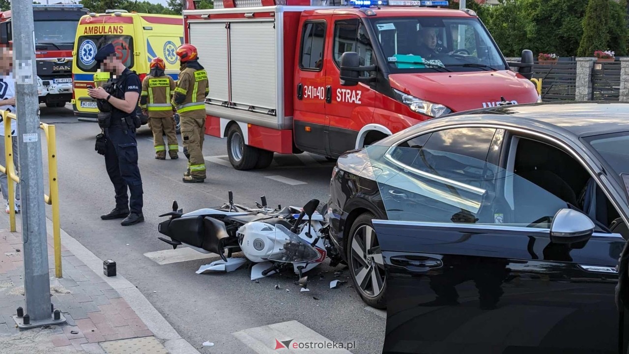 Wypadek w Ostrołęce [26.05.2024] - zdjęcie #4 - eOstroleka.pl