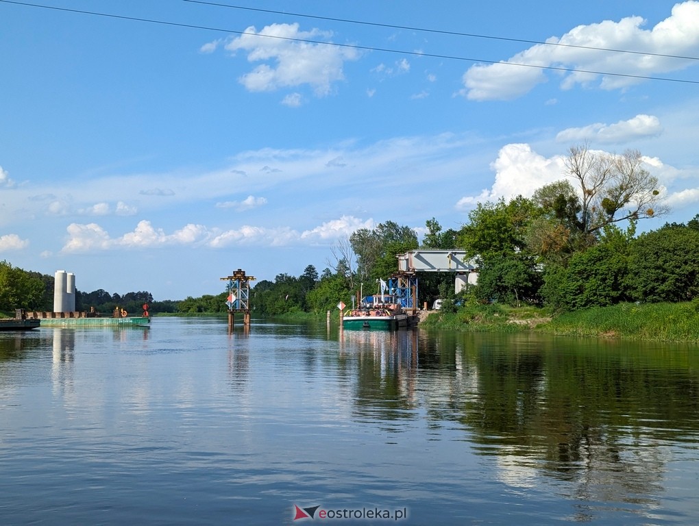 Budowa mostu w Teodorowie: Zdjęcia z perspektywy rzeki Narew [26.05.2024] - zdjęcie #23 - eOstroleka.pl
