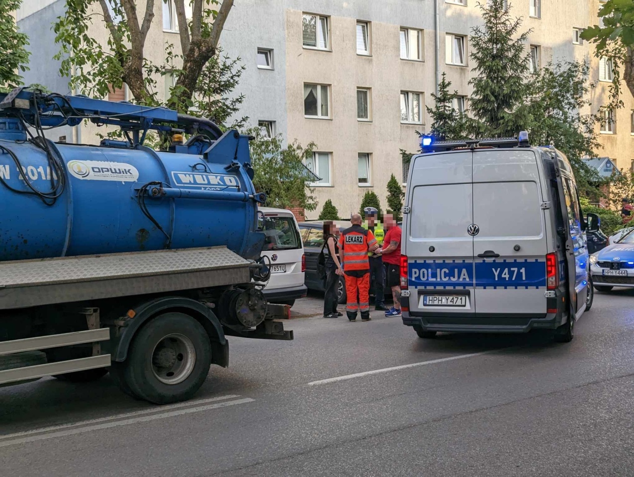 Potrącenie przy Sienkiewicza [29.05.2024] - zdjęcie #13 - eOstroleka.pl