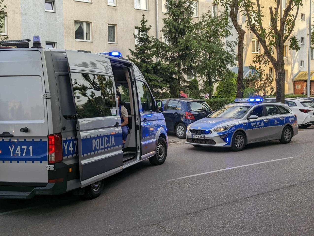 Potrącenie przy Sienkiewicza [29.05.2024] - zdjęcie #6 - eOstroleka.pl