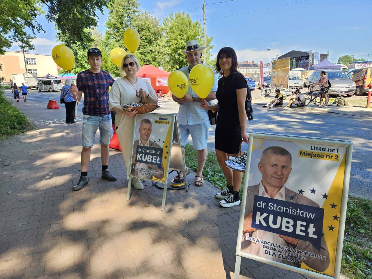 Kampania wyborcza Stanisława Kubła [30.05.2024] - zdjęcie #5 - eOstroleka.pl