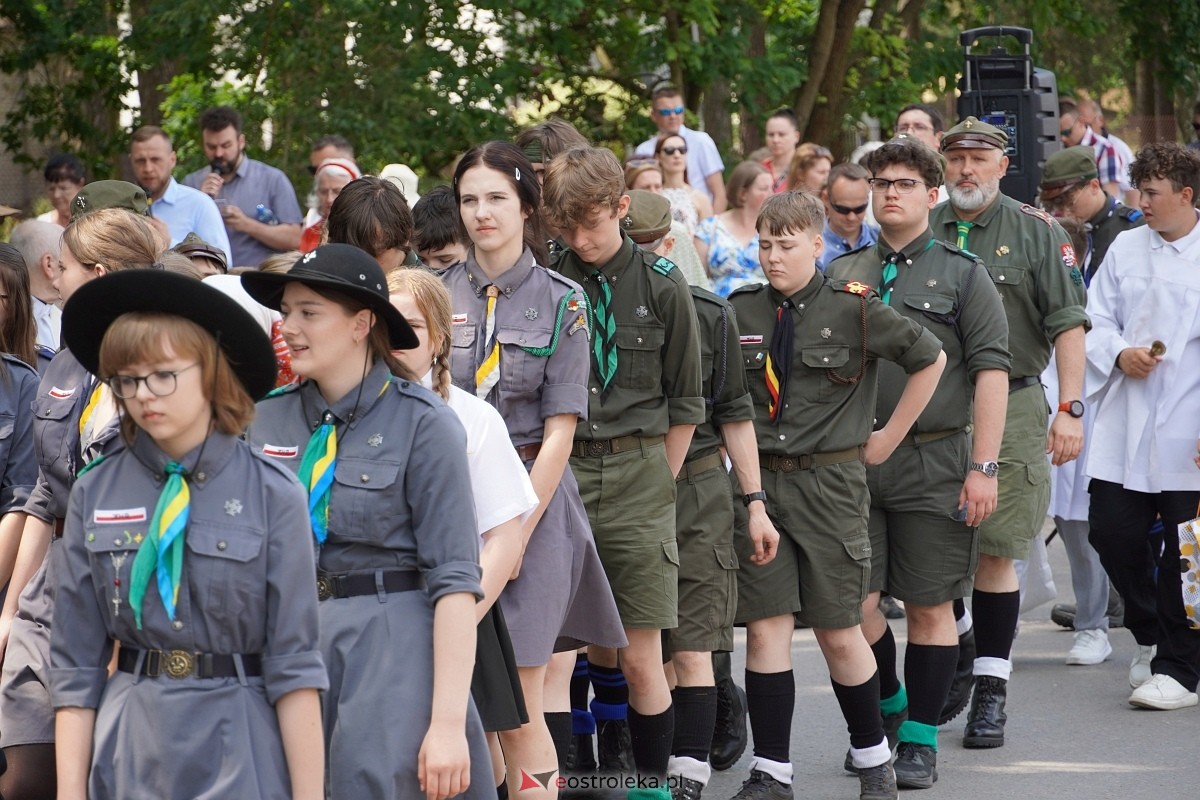 Boże Ciało 2024. Parafia pw. św. Franciszka z Asyżu w Ostrołęce - zdjęcie #45 - eOstroleka.pl