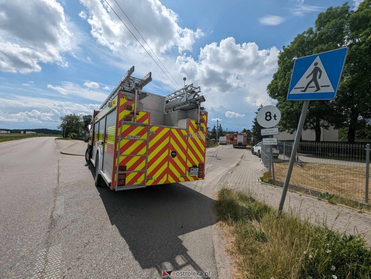 Uszkodzony przewód gazowy w Tobolicach [01.06.2024] - zdjęcie #7 - eOstroleka.pl
