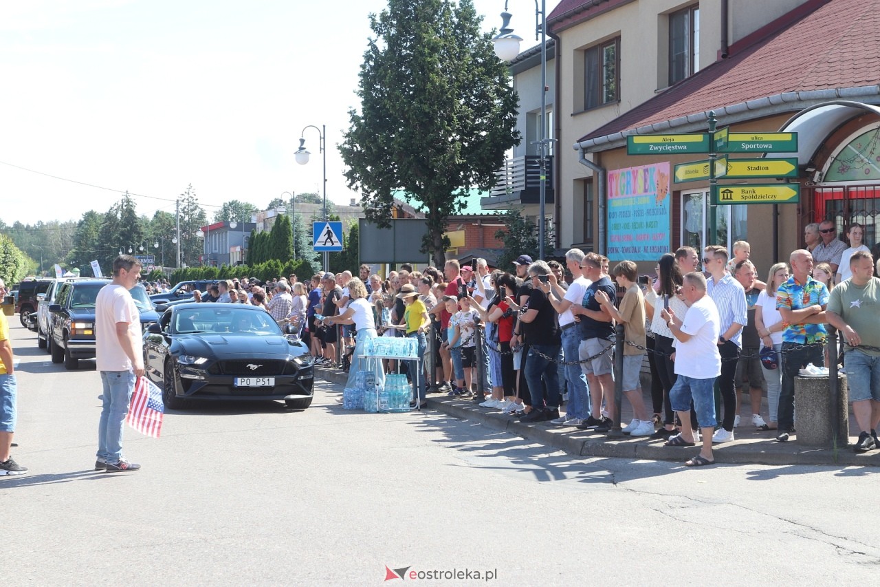 Parada aut amerykańskich w Kadzidle [02.06.2024] - zdjęcie #78 - eOstroleka.pl
