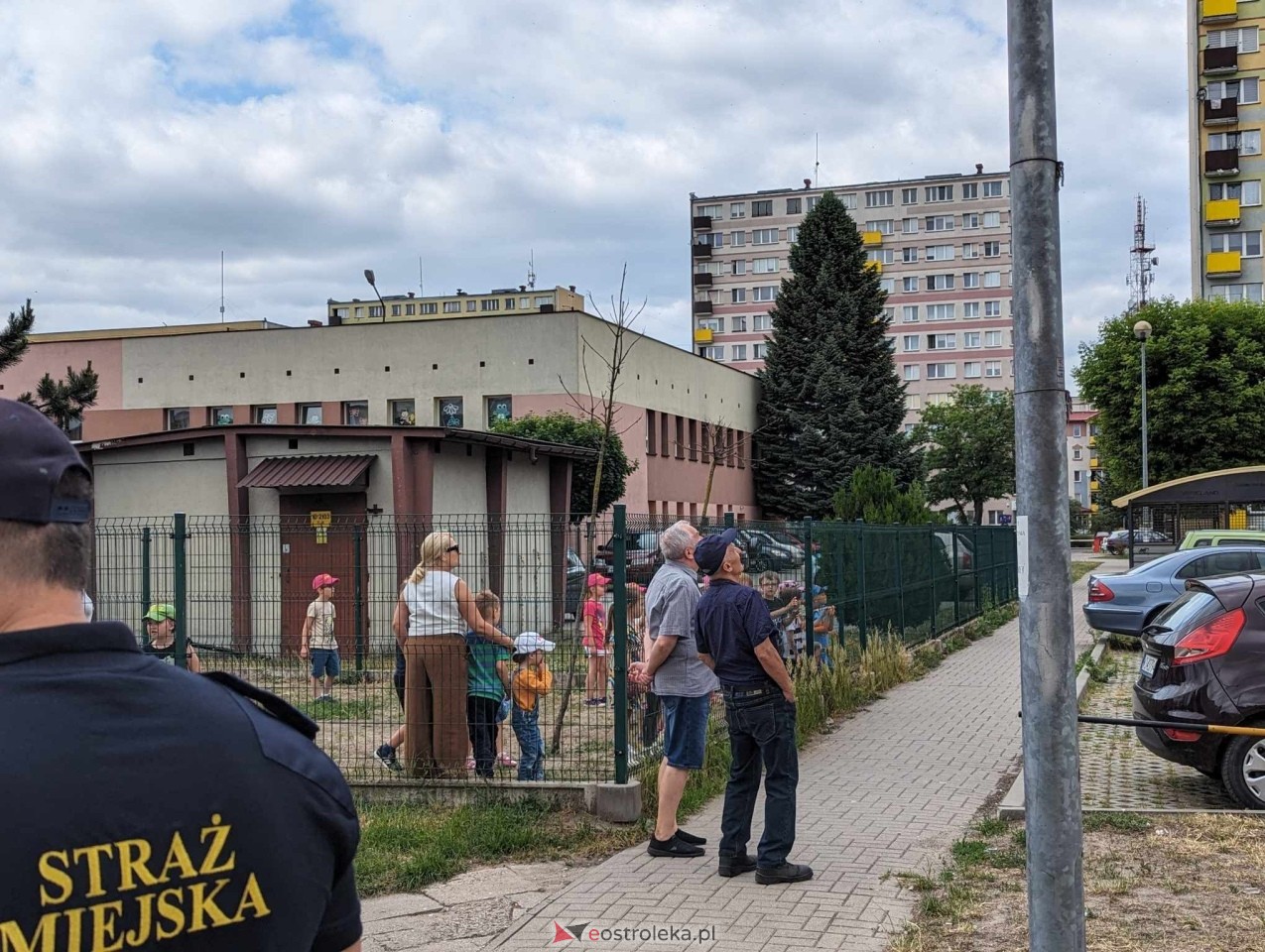 Akcja ratowania kota w Ostrołęce [04.06.2024] - zdjęcie #17 - eOstroleka.pl