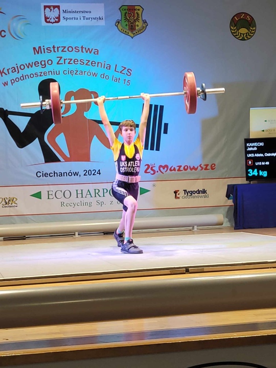 Mistrzostwa Polski Krajowego Zrzeszenia Ludowych Zespołów Sportowych w podnoszeniu ciężarów - zdjęcie #1 - eOstroleka.pl
