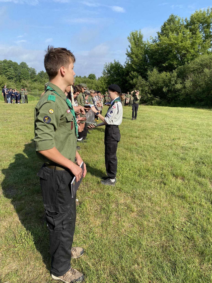 Rajd Harcerskim Tropem w Kamience [9.06.2024] - zdjęcie #51 - eOstroleka.pl