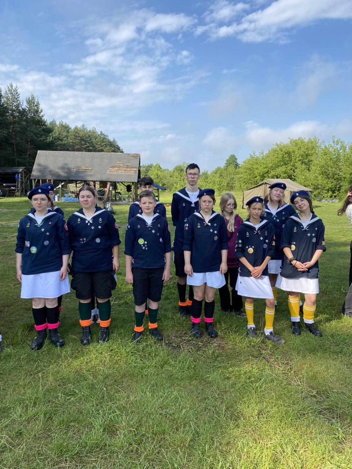 Rajd Harcerskim Tropem w Kamience [9.06.2024] - zdjęcie #13 - eOstroleka.pl