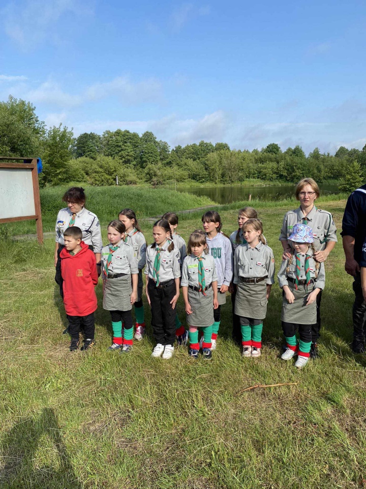 Rajd Harcerskim Tropem w Kamience [9.06.2024] - zdjęcie #8 - eOstroleka.pl