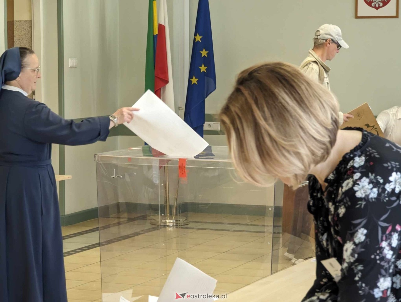 Wybory do Parlamentu Europejskiego w Ostrołęce [09.06.2024] - zdjęcie #19 - eOstroleka.pl