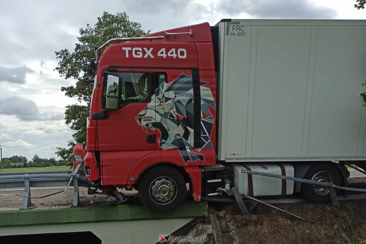 Wypadek na DK-61 w Żebrach Perosach [12.06.2024] - zdjęcie #6 - eOstroleka.pl