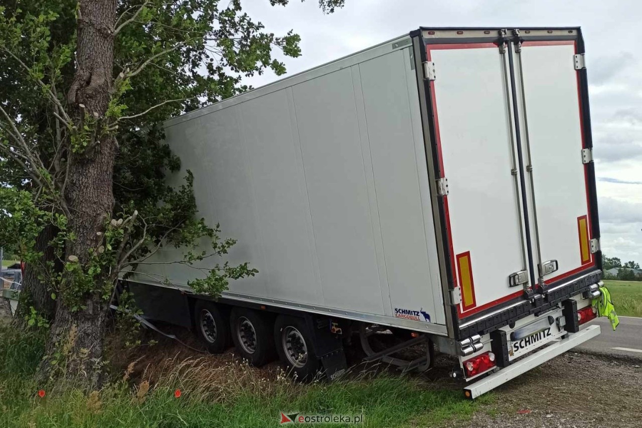 Wypadek na DK-61 w Żebrach Perosach [12.06.2024] - zdjęcie #5 - eOstroleka.pl