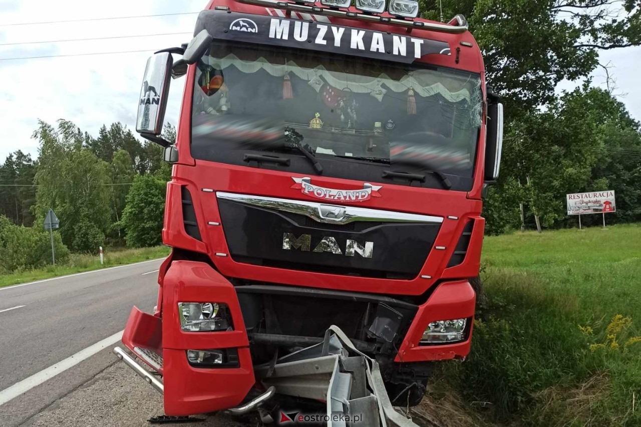 Wypadek na DK-61 w Żebrach Perosach [12.06.2024] - zdjęcie #3 - eOstroleka.pl