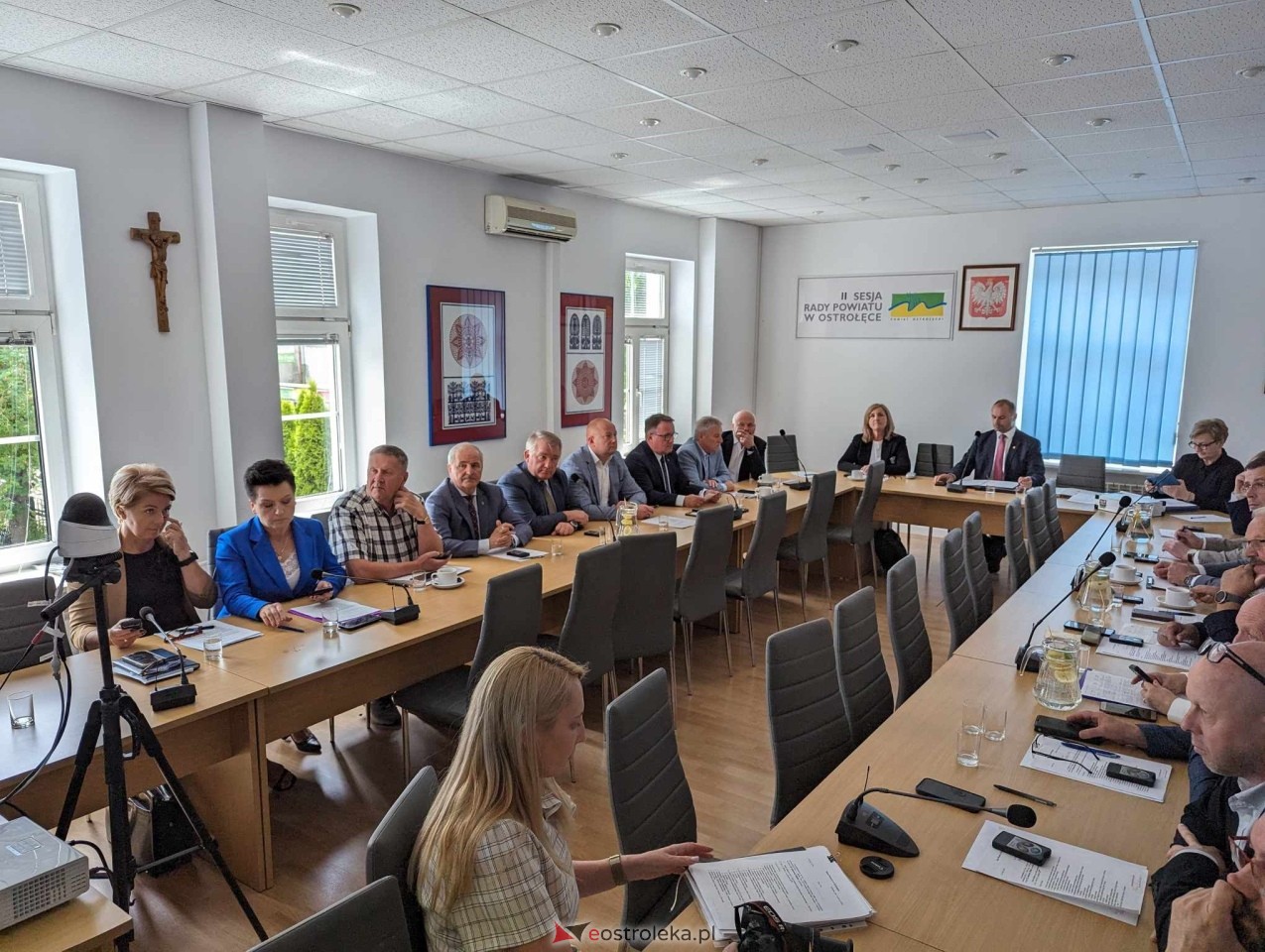 II sesja Rady Powiatu w Ostrołęce [13.06.2024] - zdjęcie #16 - eOstroleka.pl