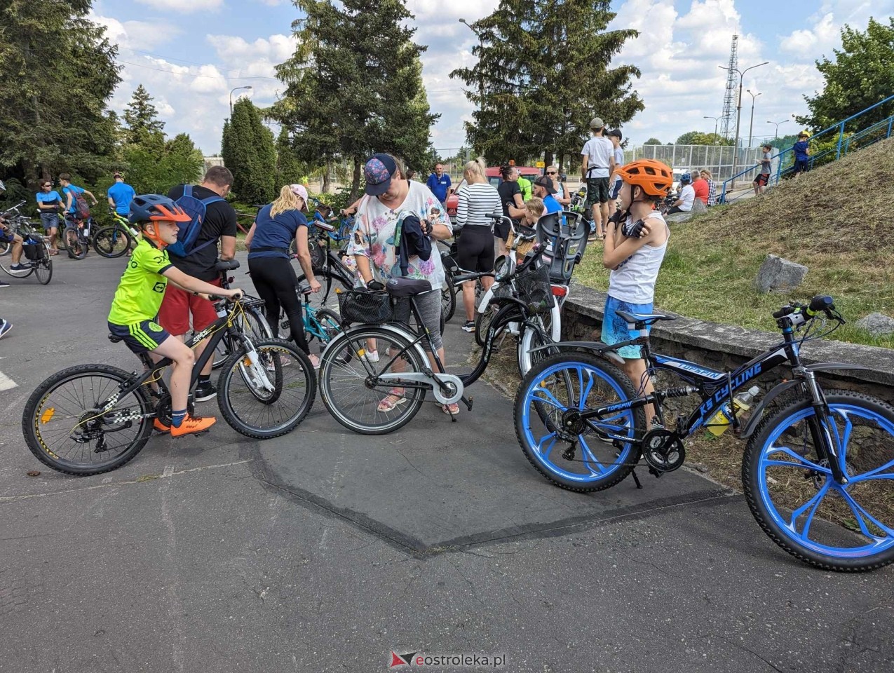 Rajd rowerowy w Ostrołęce [15.06.2024] - zdjęcie #91 - eOstroleka.pl
