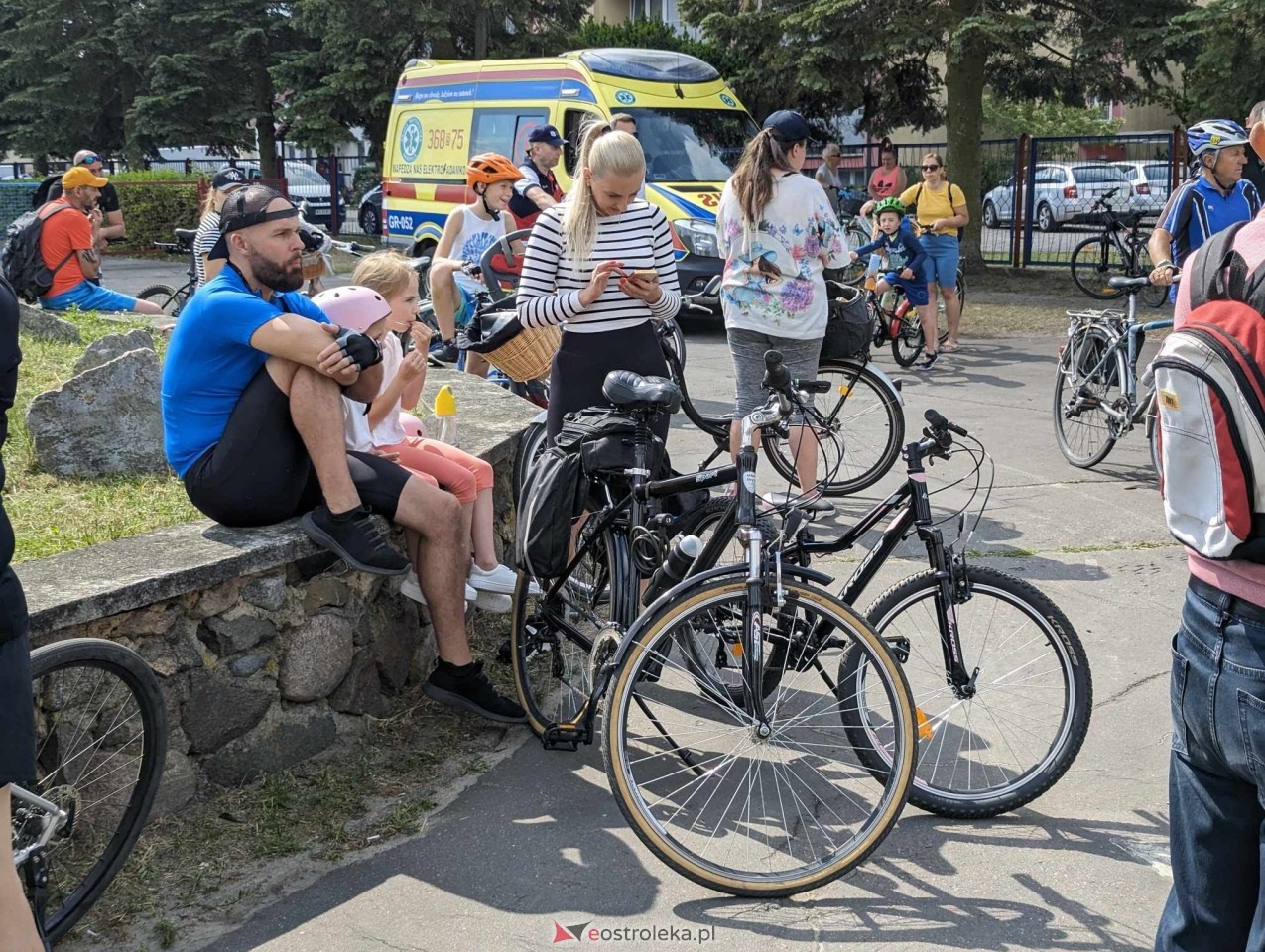 Rajd rowerowy w Ostrołęce [15.06.2024] - zdjęcie #84 - eOstroleka.pl