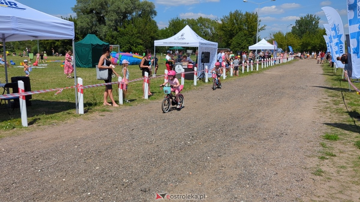 Zawody rowerkowe na plaży miejskiej w Ostrołęce [16.06.2024] - zdjęcie #36 - eOstroleka.pl
