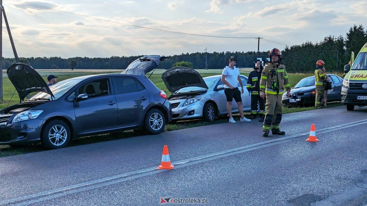 Wypadek w Borawem [17.06.2024] - zdjęcie #1 - eOstroleka.pl