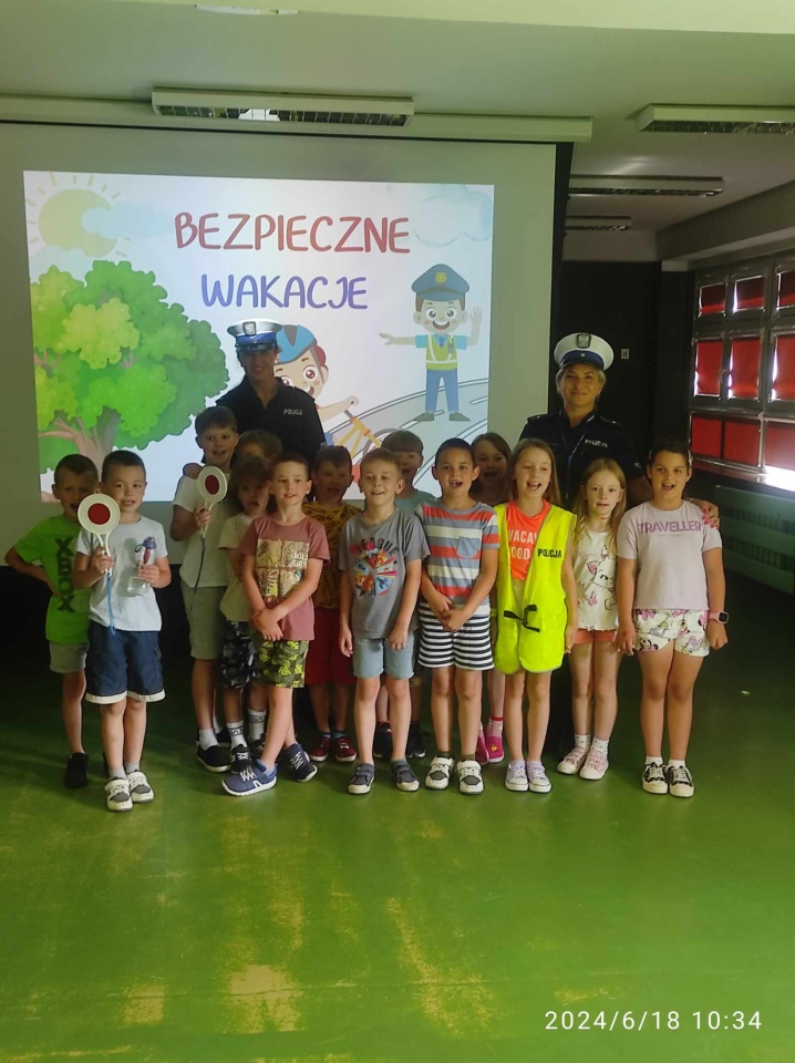 Bezpieczne wakacje w SP 10 Ostrołęka [19.06.2024] - zdjęcie #23 - eOstroleka.pl