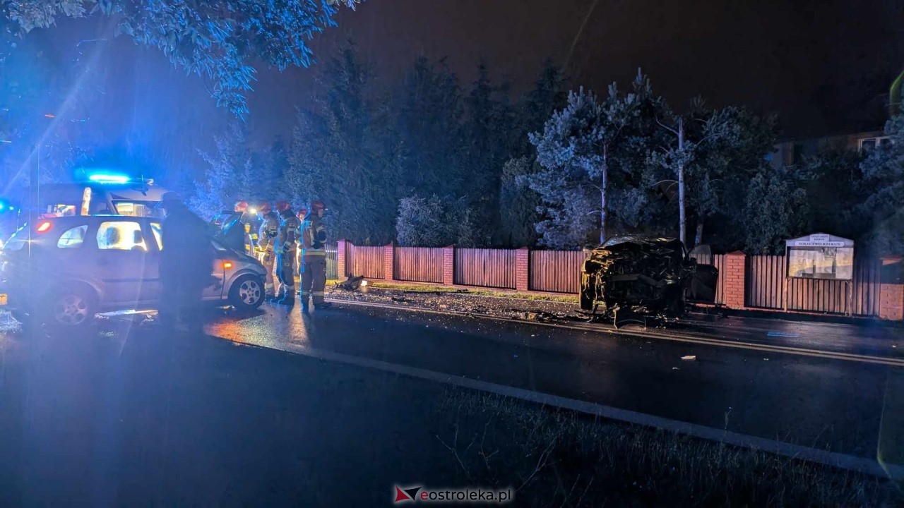 Wypadek w Rzekuniu [19.06.2024] - zdjęcie #9 - eOstroleka.pl