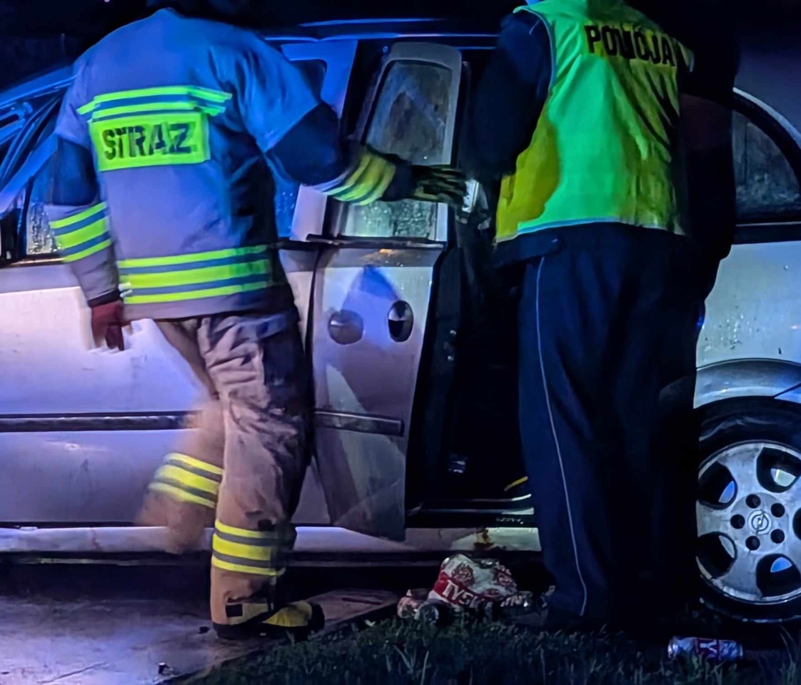Wypadek w Rzekuniu [19.06.2024] - zdjęcie #1 - eOstroleka.pl
