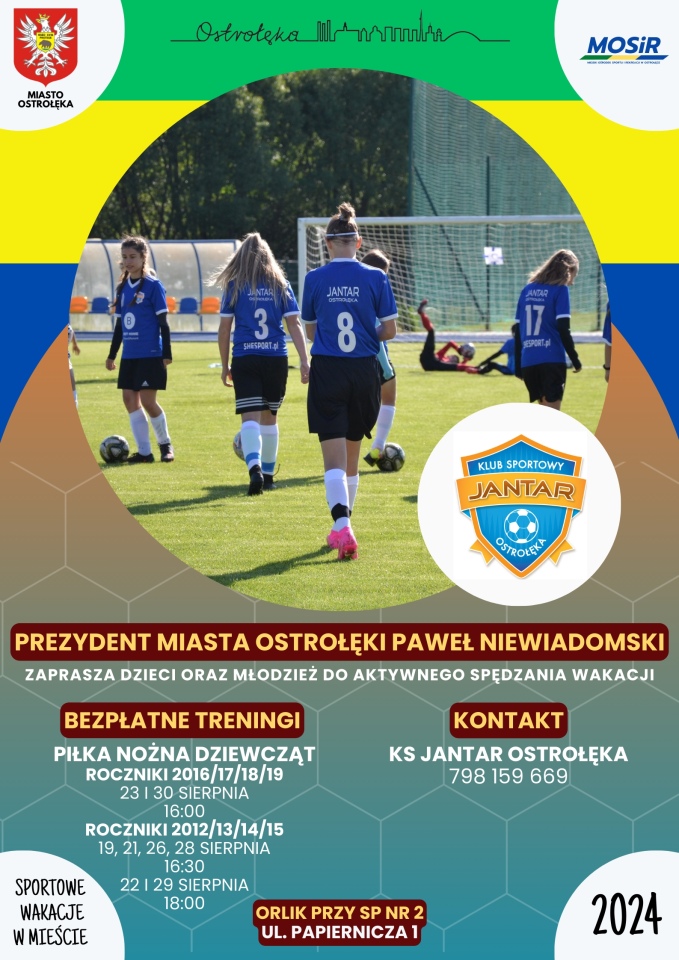 Sportowe wakacje w mieście 2024 - zdjęcie #1 - eOstroleka.pl