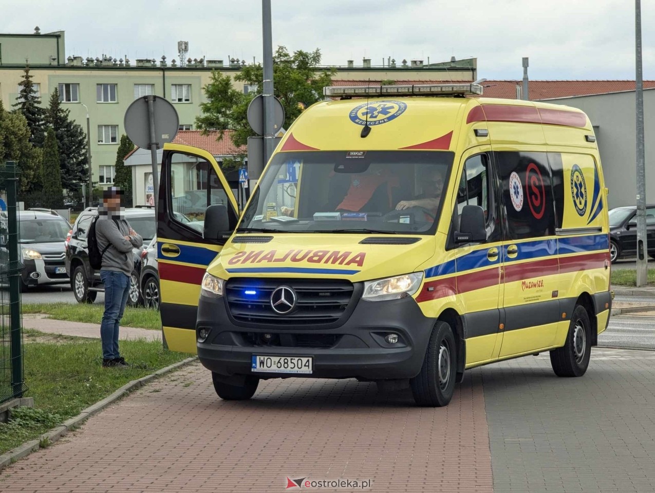 Wypadek na Targowej [24.06.2024] - zdjęcie #8 - eOstroleka.pl