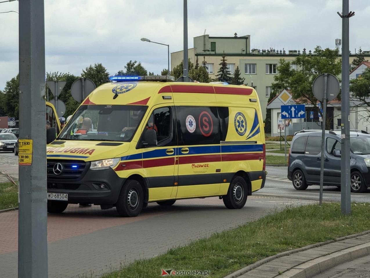 Wypadek na Targowej [24.06.2024] - zdjęcie #7 - eOstroleka.pl