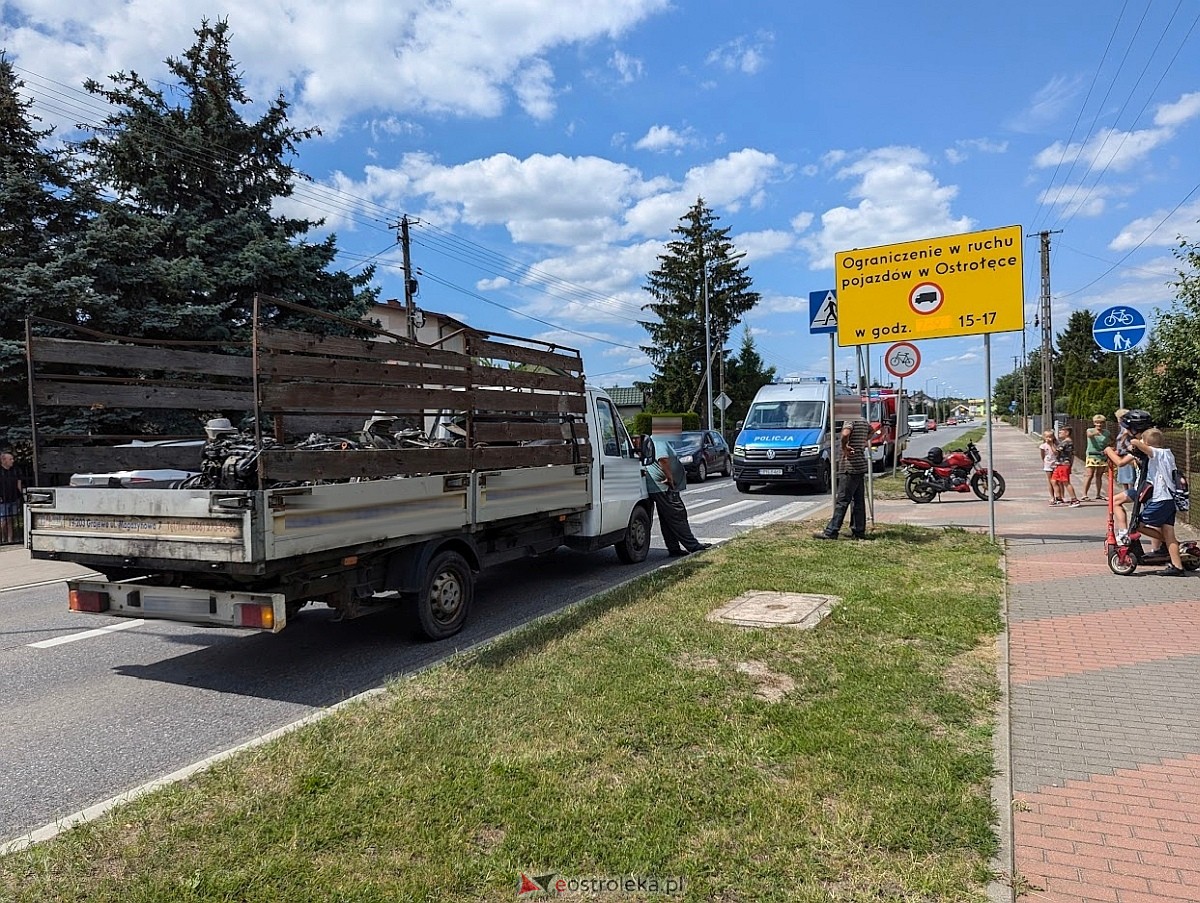 Wypadek na Słowackiego w Ostrołęce [29.06.2024] - zdjęcie #2 - eOstroleka.pl