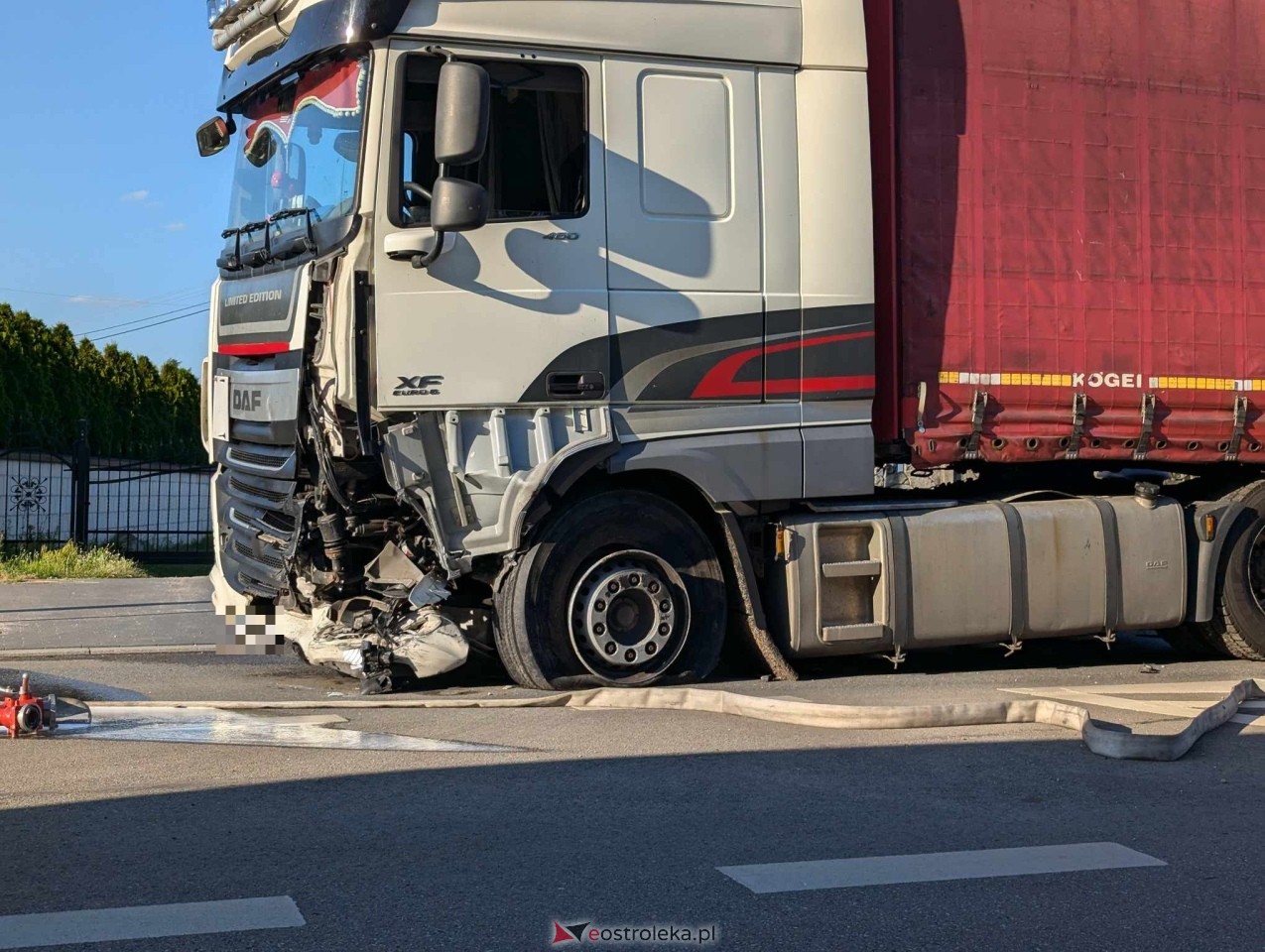 Wypadek na Ostrowskiej w Ostrołęce [29.06.2024] - zdjęcie #18 - eOstroleka.pl