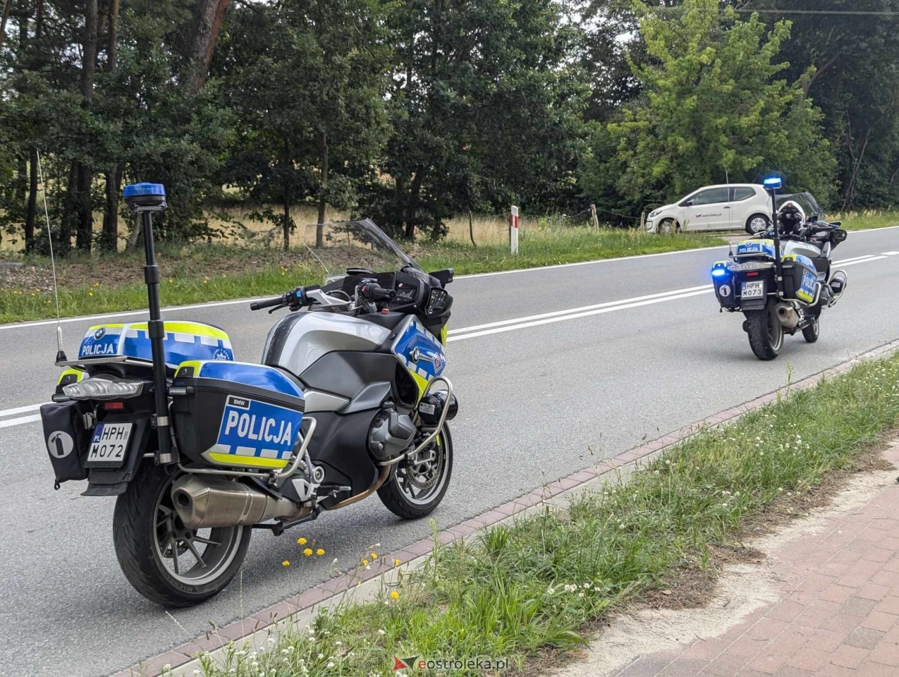 Wypadek w Krukach [3.07.2024] - zdjęcie #5 - eOstroleka.pl