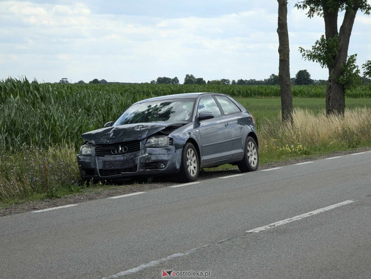 Kolizja na DK 53 w Dylewie [04.07.2024] - zdjęcie #22 - eOstroleka.pl