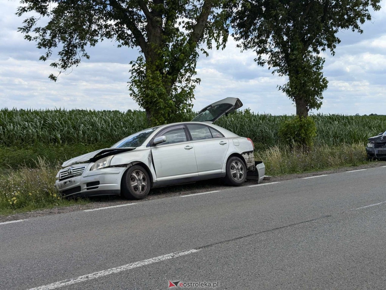 Kolizja na DK 53 w Dylewie [04.07.2024] - zdjęcie #19 - eOstroleka.pl