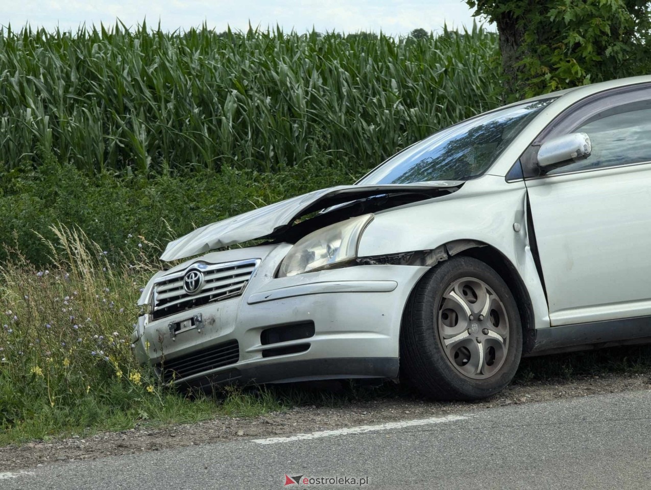 Kolizja na DK 53 w Dylewie [04.07.2024] - zdjęcie #17 - eOstroleka.pl