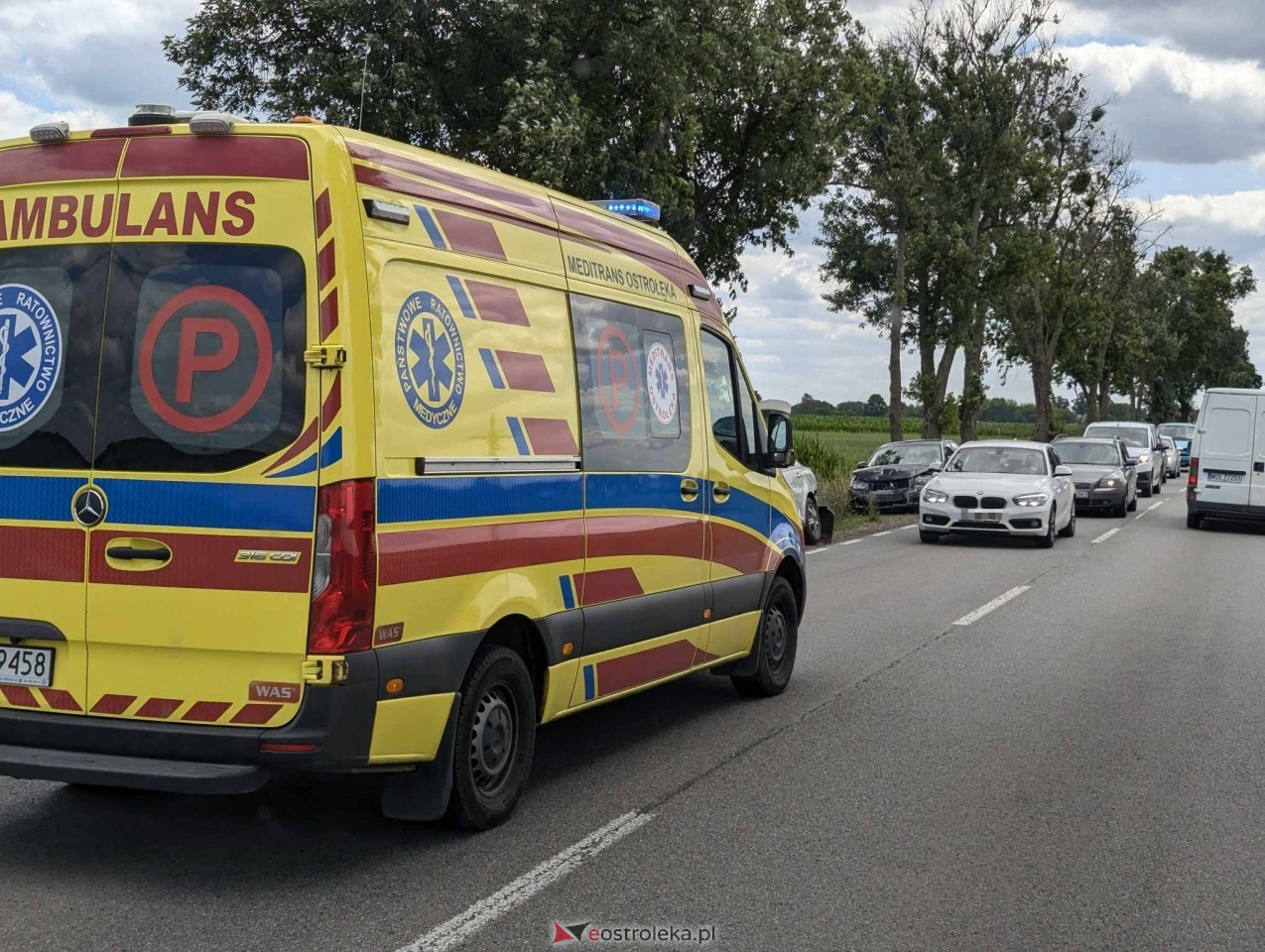 Kolizja na DK 53 w Dylewie [04.07.2024] - zdjęcie #12 - eOstroleka.pl