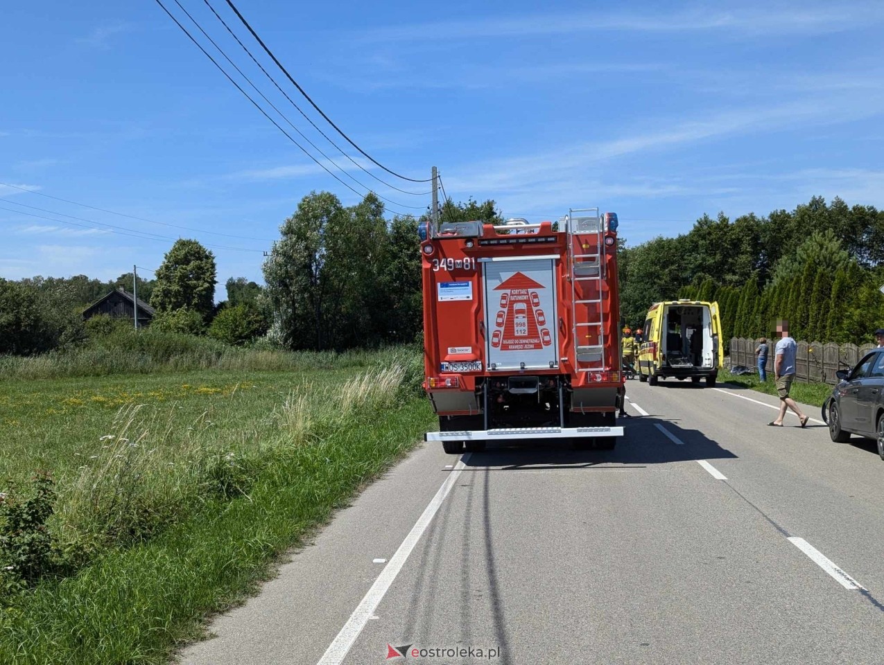 Wypadek w Czarnowcu [06.07.2024] - zdjęcie #7 - eOstroleka.pl