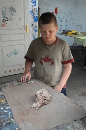 Warsztaty plastyczne w OCK (12.VII.2011) - zdjęcie #11 - eOstroleka.pl