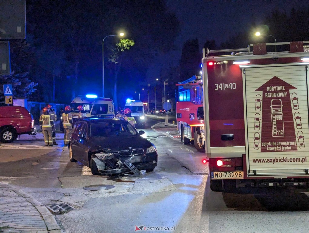 Wypadek na 11 listopada [07.07.2024] - zdjęcie #1 - eOstroleka.pl