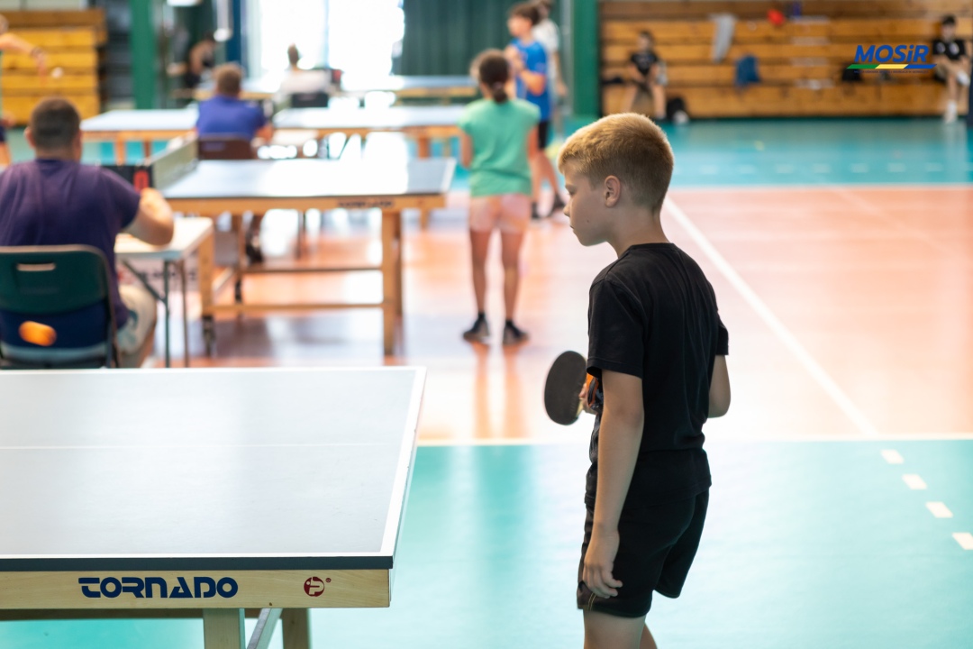 Turniej tenisa stołowego w ramach Sportowych Wakacji w Mieście 2024 - zdjęcie #11 - eOstroleka.pl