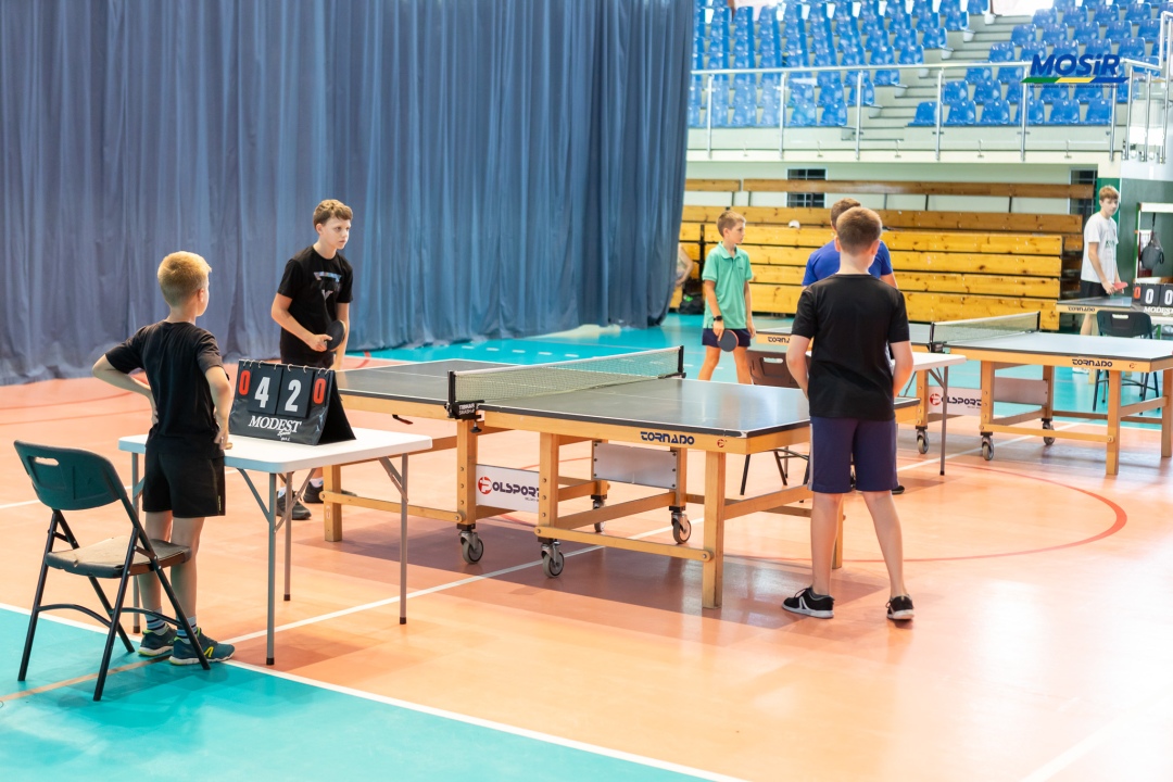 Turniej tenisa stołowego w ramach Sportowych Wakacji w Mieście 2024 - zdjęcie #6 - eOstroleka.pl