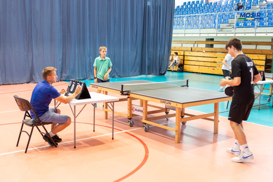 Turniej tenisa stołowego w ramach Sportowych Wakacji w Mieście 2024 - zdjęcie #3 - eOstroleka.pl