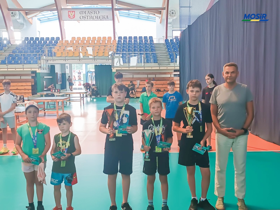 Turniej tenisa stołowego w ramach Sportowych Wakacji w Mieście 2024 - zdjęcie #2 - eOstroleka.pl