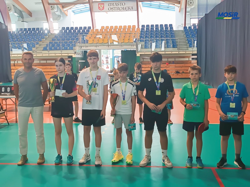 Turniej tenisa stołowego w ramach Sportowych Wakacji w Mieście 2024 - zdjęcie #1 - eOstroleka.pl