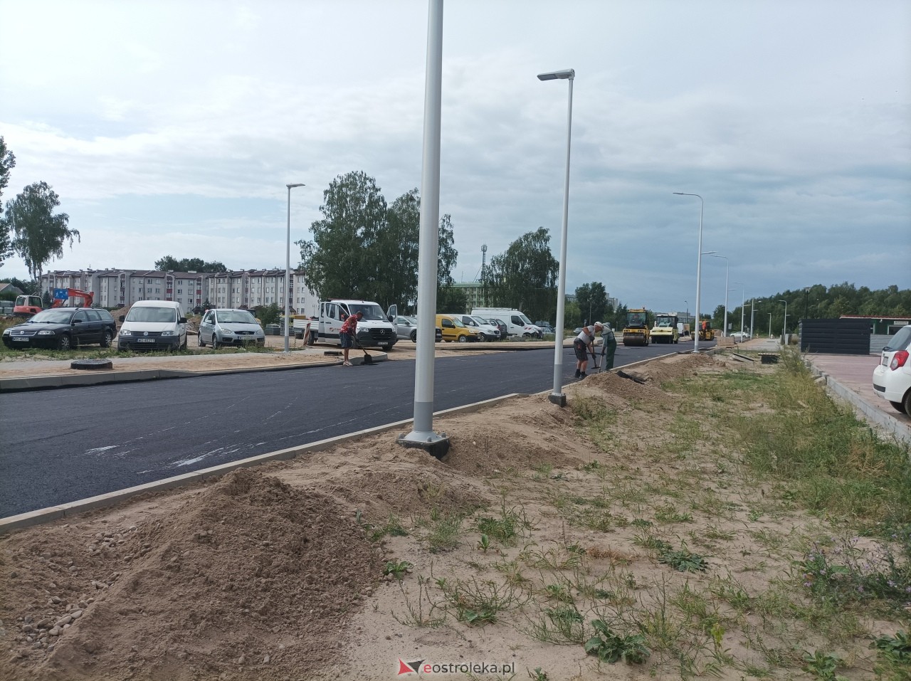 Budowa przy Cieplińskiego [10.07.2024] - zdjęcie #2 - eOstroleka.pl