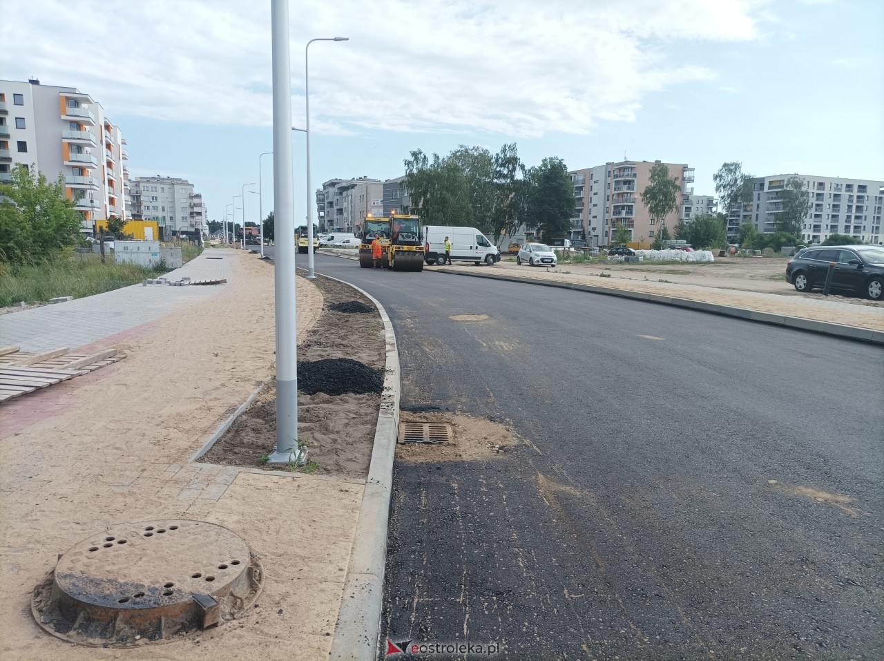 Budowa przy Cieplińskiego [10.07.2024] - zdjęcie #1 - eOstroleka.pl