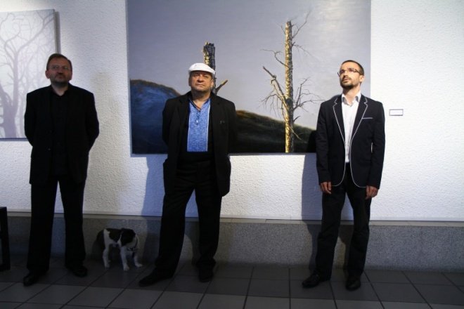 Wernisaż wystawy malarstwa Radosława Jastrzębskiego - zdjęcie #31 - eOstroleka.pl
