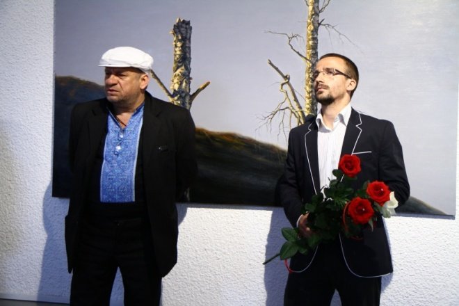 Wernisaż wystawy malarstwa Radosława Jastrzębskiego - zdjęcie #24 - eOstroleka.pl