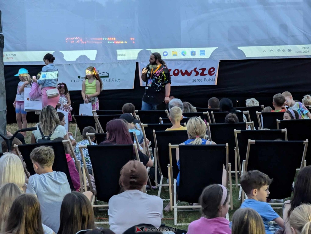 Kino plenerowe przy Galerii Bursztynowej [12.07.2024] - zdjęcie #13 - eOstroleka.pl
