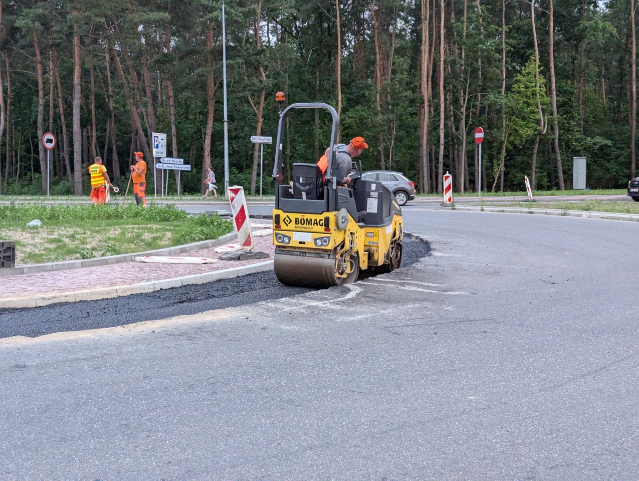 Przebudowa ronda Siemowita III [13.07.2024] - zdjęcie #2 - eOstroleka.pl