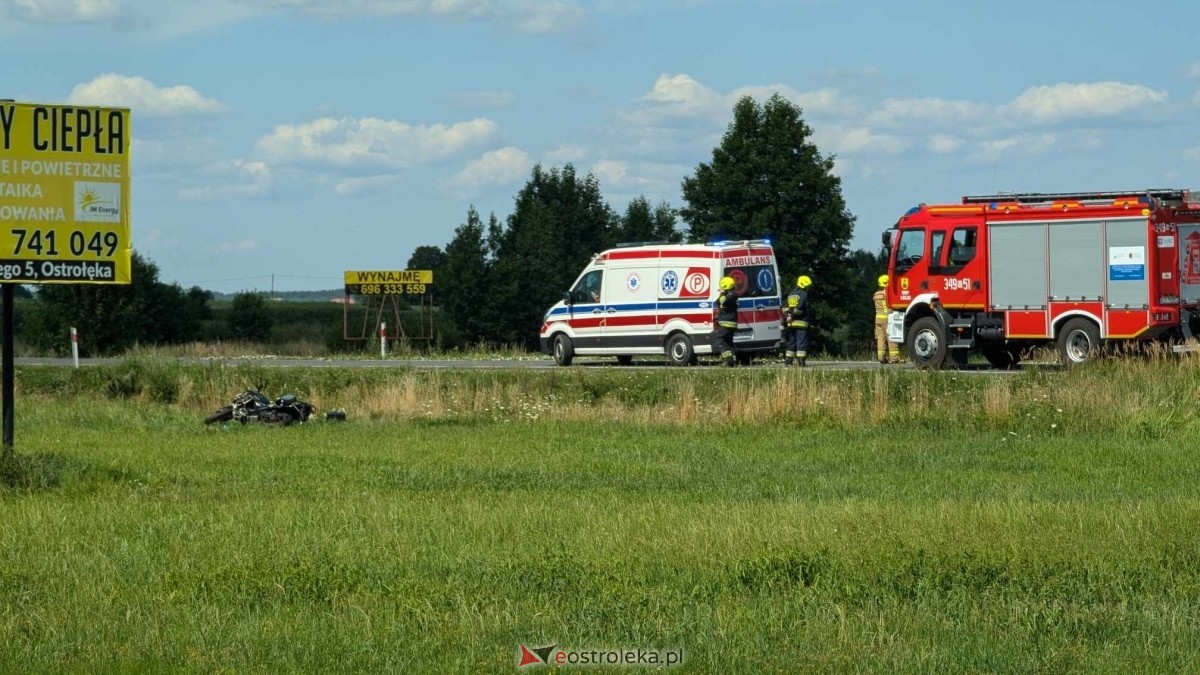 Wypadek w Łodziskach na DK-53 [20.07.2024] - zdjęcie #17 - eOstroleka.pl